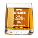 Zestaw do Whisky dla Dziadka - prezent na Dzień Babci i Dziadka Święta Urodziny