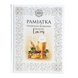 Album na Zdjęcia na Komunię - Pamiątka Pierwszej Komunii Świętej Prezent dla Chłopca Dziewczynki