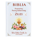 Biblia na Komunię z Życzeniami + Dodatki - Pamiątka Pierwszej Komunii Świętej Prezent na Komunię dla Chłopca Dziewczynki Biblia na Komunię z Życzeniami + Dodatki - Pamiątka Pierwszej Komunii Świętej Prezent na Komunię dla Chłopca Dziewczynki