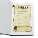 Biblia na Komunię z Życzeniami + Dodatki - Pamiątka Pierwszej Komunii Świętej Prezent na Komunię dla Chłopca Dziewczynki Biblia na Komunię z Życzeniami + Dodatki - Pamiątka Pierwszej Komunii Świętej Prezent na Komunię dla Chłopca Dziewczynki
