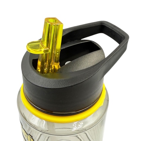 Bidon na Wodę ze Słomką 750 ml z Nadrukiem - prezent na Dzień Chłopaka Szkoła Przedszkole