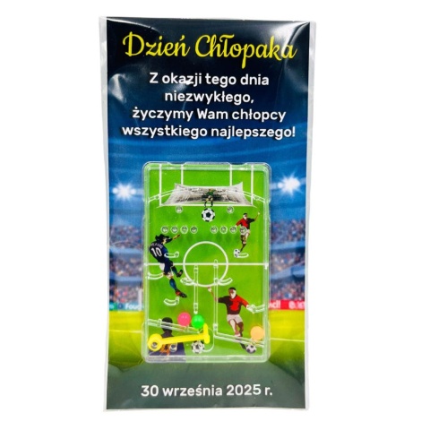 Gra Piłka Nożna + Życzenia - prezent na Dzień Chłopaka