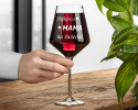 Kieliszek do Wina Krosno dla Mamy w ozdobnym kartoniku - prezent na Dzień Mamy Matki Kieliszek do Wina Krosno dla Mamy w ozdobnym kartoniku - prezent na Dzień Mamy Matki