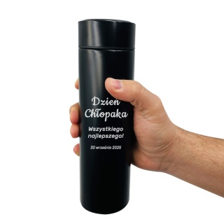 Kubek Termiczny 500 ml z Grawerem - prezent na Dzień Chłopaka Szkoła Praca