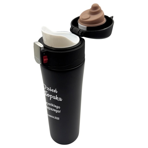 Kubek Termiczny 500ml z Grawerem - prezent na Dzień Chłopaka Szkoła Praca