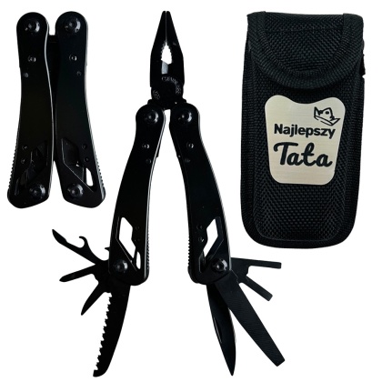 Multitool 11w1 Narzędzie Wielofunkcyjne dla Taty - Prezent na Dzień Ojca Święta Urodziny