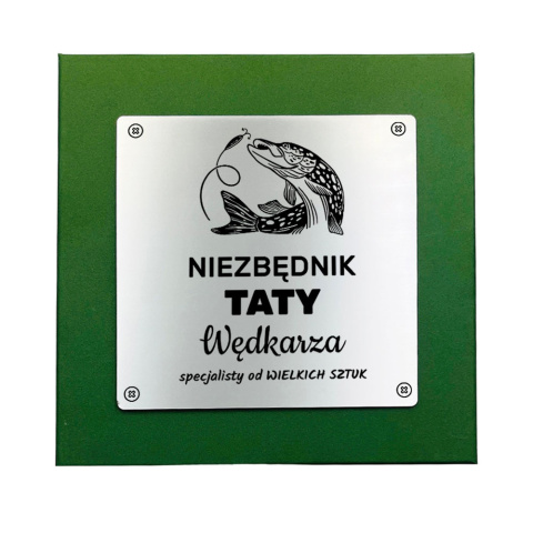 Zestaw Wędkarza dla Taty Kubek Emaliowany, Multiniezbędnik i Brelok - Prezent na Dzień Ojca Święta Urodziny Zestaw Wędkarza dla Taty Kubek Emaliowany, Multiniezbędnik i Brelok - Prezent na Dzień Ojca Święta Urodziny