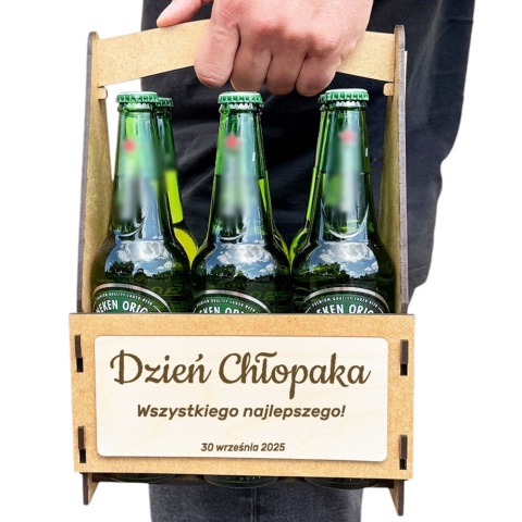 Nosidło na Piwo z Grawerem - Prezent na Dzień Chłopaka dla kolegi z pracy