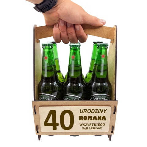 Nosidło na Piwo z Grawerem - prezent dla faceta chłopaka męża na urodziny święta