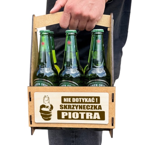 Nosidło na Piwo z Grawerem - prezent dla faceta chłopaka męża na urodziny święta