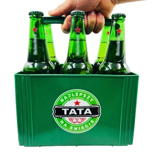 Nosidło na Piwo z Nadrukiem dla Taty - Prezent na Dzień Ojca Urodziny Święta