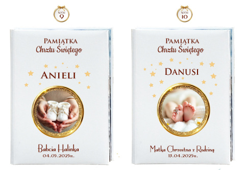 Personalizowana Biblia na Chrzest - Pamiątka Chrztu Świętego Prezent dla Chłopca Dziewczynki Personalizowana Biblia na Chrzest - Pamiątka Chrztu Świętego Prezent dla Chłopca Dziewczynki