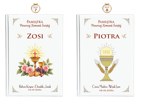 Personalizowana Biblia na Komunię - Pamiątka Pierwszej Komunii Świętej Prezent dla Chłopca Dziewczynki Personalizowana Biblia na Komunię - Pamiątka Pierwszej Komunii Świętej Prezent dla Chłopca Dziewczynki