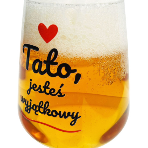 Pokal Kufel do Piwa dla Taty 500 ml - Prezent na Dzień Ojca Święta Urodziny Pokal Kufel do Piwa dla Taty 500 ml - Prezent na Dzień Ojca Święta Urodziny