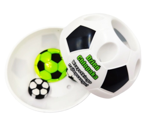 Przybornik Piłka z Nadrukiem - prezent na Dzień Chłopaka szkoła przedszkole