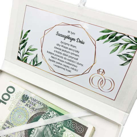 Pudełko na Pieniądze Ślub - Prezent na Ślub dla Pary Młodej Nowożeńców Pudełko na Pieniądze Ślub - Prezent na Ślub dla Pary Młodej Nowożeńców