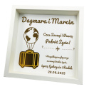 Ramka Pamiątka Ślubu - Prezent na Ślub dla Młodej Pary Ramka Pamiątka Ślubu - Prezent na Ślub dla Młodej Pary
