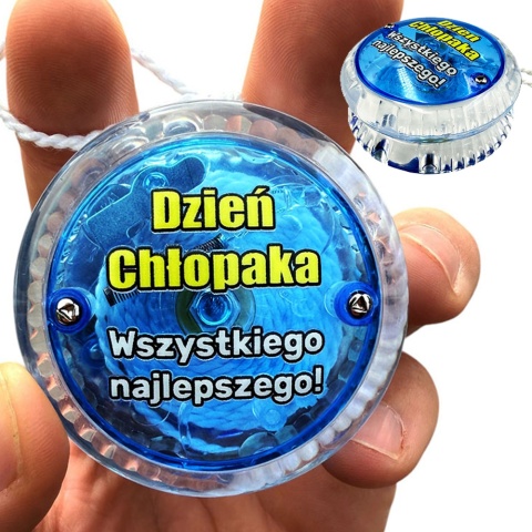 Świecące JOJO z nadrukiem - prezent na Dzień Chłopaka Szkoła Przedszkole