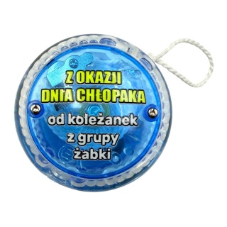 Świecące JOJO z własnym podpisem - prezent na Dzień Chłopaka Szkoła Przedszkole