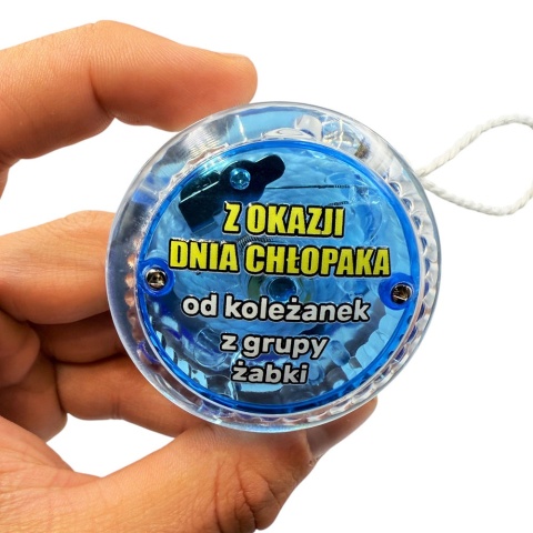 Świecące JOJO z własnym podpisem - prezent na Dzień Chłopaka Szkoła Przedszkole