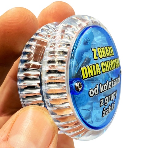 Świecące JOJO z własnym podpisem - prezent na Dzień Chłopaka Szkoła Przedszkole