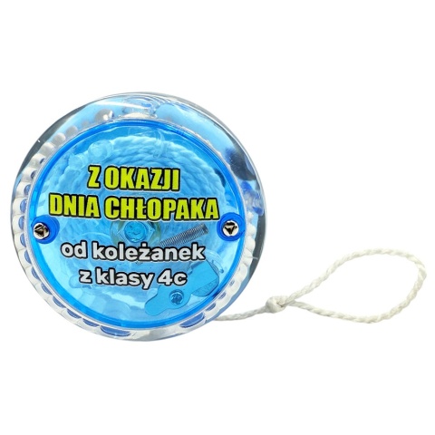 Świecące JOJO z własnym podpisem - prezent na Dzień Chłopaka Szkoła Przedszkole