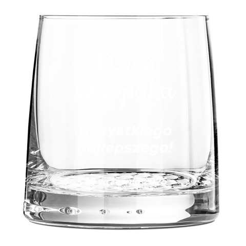 Szklanka do Whisky z grawerem - prezent na Dzień Chłopaka dla kolegi z pracy