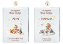 Zestaw Personalizowana Biblia na Chrzest + Dodatki - Pamiątka Chrztu Świętego Prezent dla Chłopca Dziewczynki