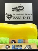 Zestaw do Czyszczenia Auta z Grawerem dla Taty - Prezent na Dzień Ojca Święta Urodziny