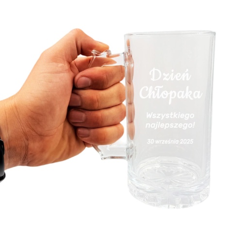 Zestaw do Piwa Kufel + Otwieracz - prezent na Dzień Chłopaka dla kolegi z pracy