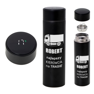 Kubek Termiczny z Grawerem dla Kierowcy- prezent dla taty męża chłopaka na święta urodziny