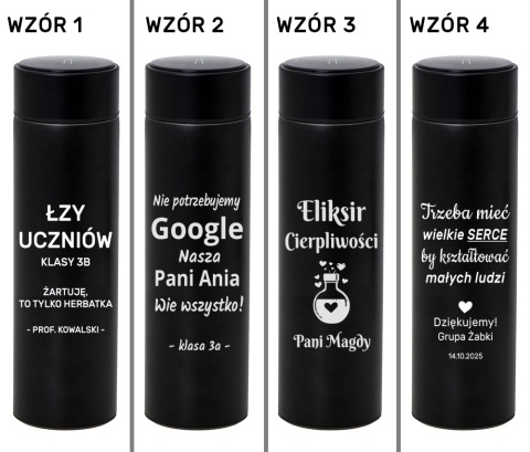 Kubek Termiczny z Grawerem dla Nauczyciela - Prezent na Dzień Nauczyciela dla Wychowawcy