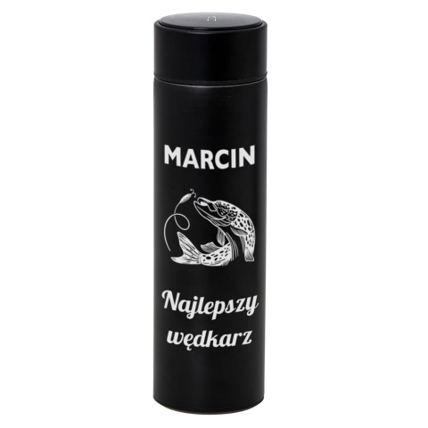 Kubek Termiczny z Grawerem dla Wędkarza- prezent dla taty męża na święta urodziny