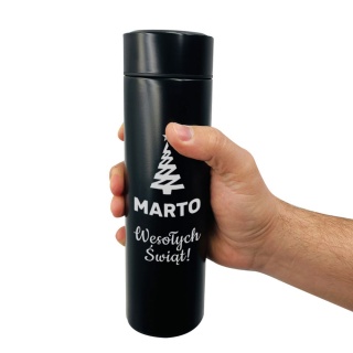 Kubek Termiczny z Grawerem na Święta - prezent dla mamy taty żony męża dziewczyny chłopaka kobiety mężczyzny