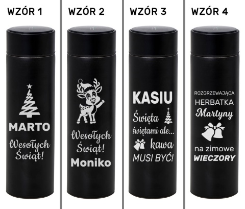 Kubek Termiczny z Grawerem na Święta - prezent dla mamy taty żony męża dziewczyny chłopaka kobiety mężczyzny