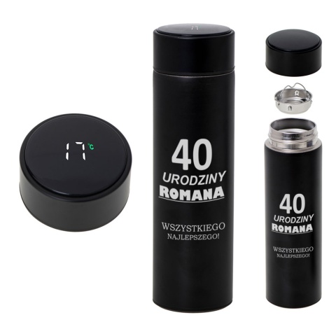 Kubek Termiczny z Grawerem - prezent dla mamy taty kobiety faceta dziewczyny chłopaka żony męża na urodziny święta