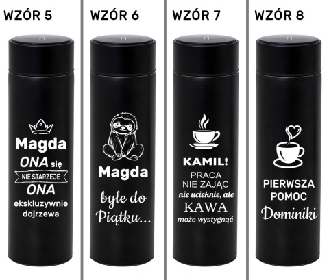 Kubek Termiczny z Grawerem - prezent dla mamy taty kobiety faceta dziewczyny chłopaka żony męża na urodziny święta