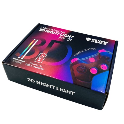 Lampka Gracza Pad z Imieniem - Prezent dla Chłopca 4 5 6 7 8 9 10 11 12 13 14 lat Dziecka na Urodziny Święta