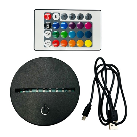 Lampka Piłkarza z Imieniem - Prezent dla Chłopca 4 5 6 7 8 9 10 11 12 13 14 lat Dziecka na Urodziny Święta