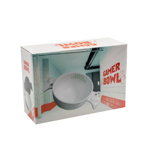 Miska gracza z silikonową podkładką - prezent dla gracza chłopca 5 6 7 8 9 10 11 12 13 lat na święta