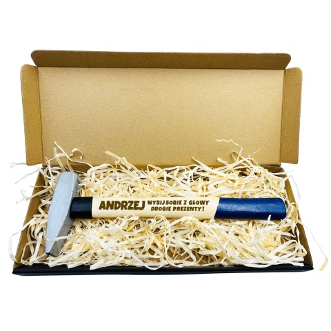 Młotek z Grawerem - Prezent dla Taty Dziadka Męża Chłopaka Faceta Brata Mężczyzny na Święta