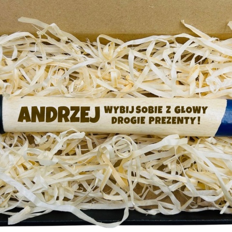 Młotek z Grawerem - Prezent dla Taty Dziadka Męża Chłopaka Faceta Brata Mężczyzny na Święta