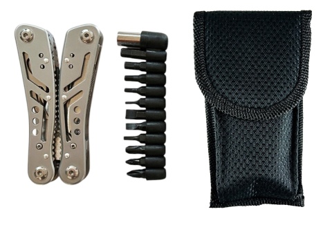 Multitool 13w1 z Grawerem - Prezent dla Męża Taty Chłopaka Teścia Syna na Święta Narzędzie Wielofunkcyjne