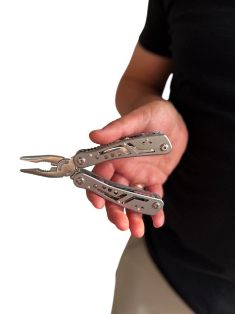 Multitool 13w1 z Grawerem - Prezent dla Męża Taty Chłopaka Teścia Syna na Święta Narzędzie Wielofunkcyjne