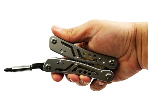 Multitool 13w1 z Grawerem - Prezent dla Męża Taty Chłopaka Teścia Syna na Święta Narzędzie Wielofunkcyjne