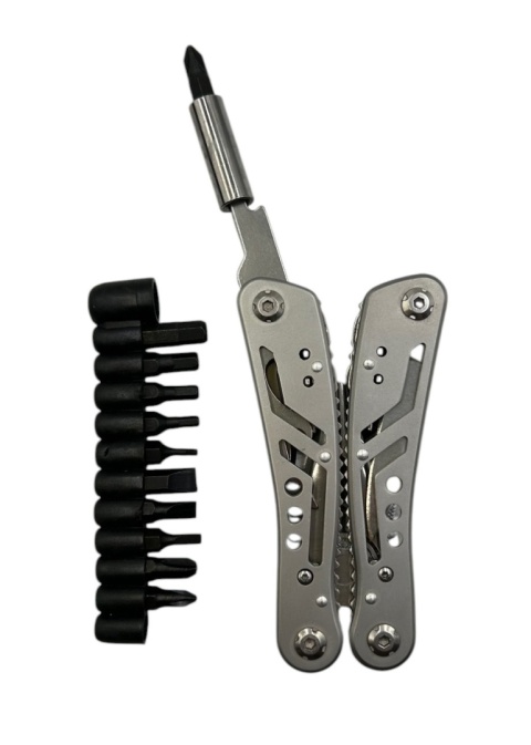 Multitool 13w1 z Grawerem - Prezent dla Męża Taty Chłopaka Teścia Syna na Święta Narzędzie Wielofunkcyjne