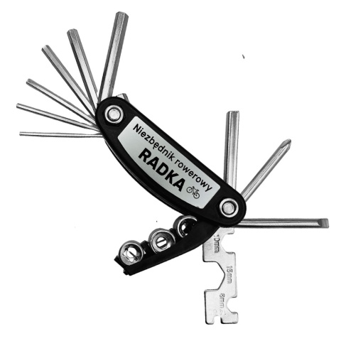 Multitool Rowerowy 16w1 z Grawerem - Prezent dla Męża Taty Chłopaka Brata Teścia Dziadka na Święta