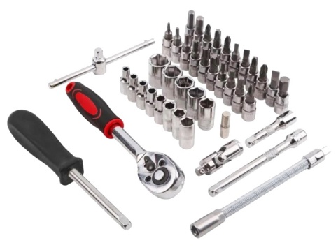 Zestaw Kluczy Nasadowych Bitów z Grawerem - prezent dla Męża Taty Dziadka Mężczyzny Chłopaka na Święta Urodziny