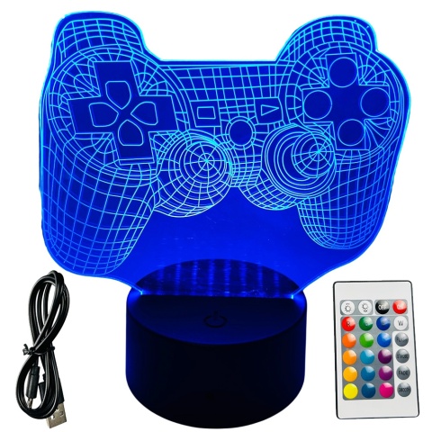 Zestaw Prezent dla Gracza Chłopca 5 6 7 8 9 10 11 12 na święta urodziny - kubek + lampka