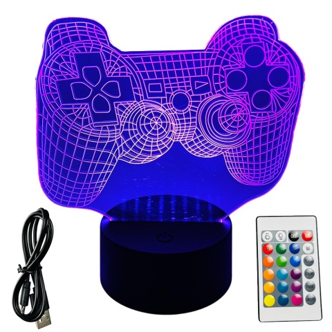 Zestaw Prezent dla Gracza Chłopca 5 6 7 8 9 10 11 12 na święta urodziny - kubek + lampka